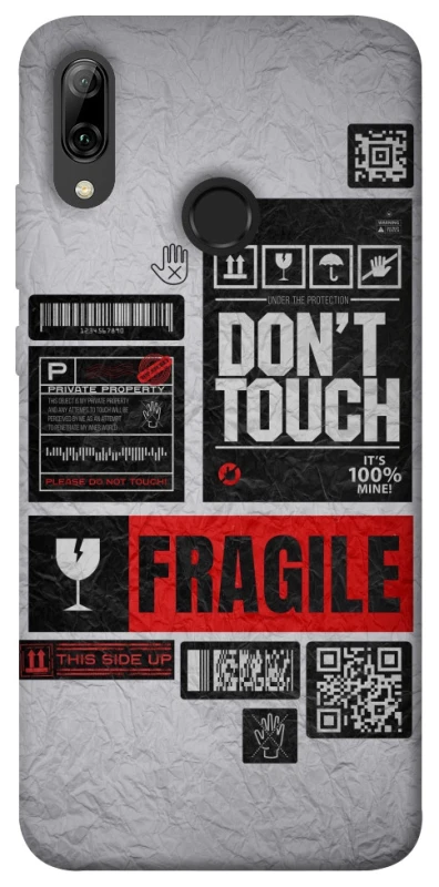 Чохол на Huawei P Smart (2019) Don't touch фото 1 з 1