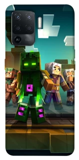 Чохол на Oppo Reno 5 Lite Minecraft dungeon фото 1 з 1