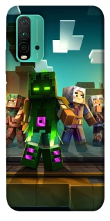 Чехол на Xiaomi Redmi Note 9 4G / Redmi 9 Power Minecraft dungeon фото 1 из 1