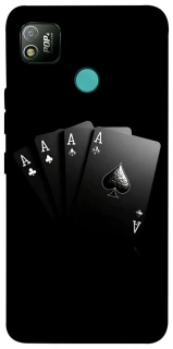 Чехол на TECNO POP 4 Black Cards фото 1 из 1