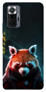 Чехол на Xiaomi Redmi Note 10 Pro Cyber Red Panda фото 1 из 1