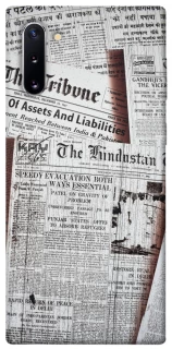 Чехол на Samsung Galaxy Note 10 Газеты фото 1 из 1