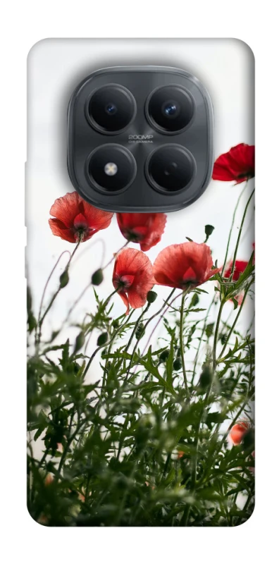 Чехол на Xiaomi Redmi Note 15 Pro 4G Поле маков фото 1 из 1