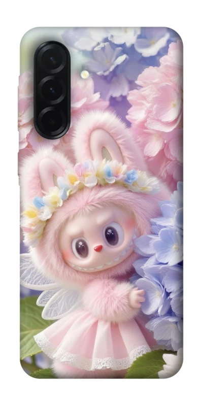 Чохол на Samsung Galaxy A37 5G Labubu & Flowers ver.1 фото 1 з 1