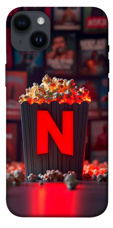 Чехол на Apple iPhone 14 Plus (6.7") Netflix and popcorn фото 1 из 1