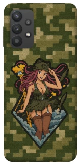 Чохол на Samsung Galaxy A32 (A325F) 4G Military Waifu фото 1 з 1
