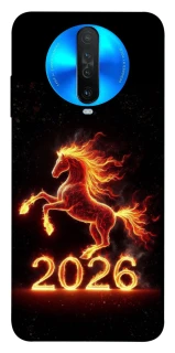 Чохол на Xiaomi Redmi K30 Red Fire Horse ver.1 фото 1 з 1