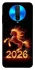 Чохол на Xiaomi Redmi K30 Red Fire Horse ver.1 фото 1 з 1