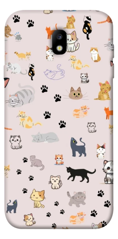 Чохол на Samsung J730 Galaxy J7 (2017) Cat style ver.1 фото 1 з 1