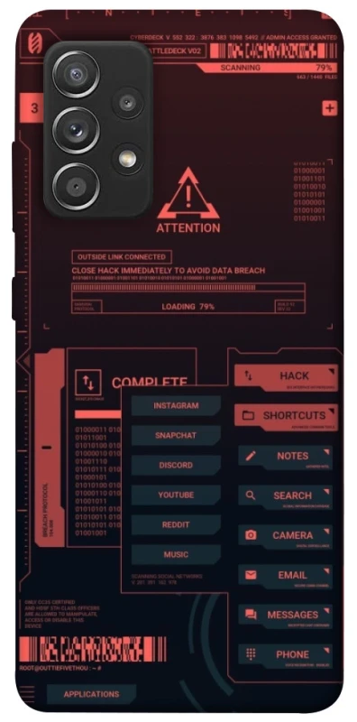 Чохол на Samsung Galaxy A52 4G / A52 5G Attention фото 1 з 1