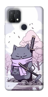 Чохол на Oppo A15s / A15 Samurai cat фото 1 з 1