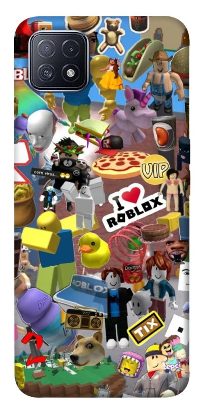 Чехол на Oppo A73 Roblox collage ver.5 фото 1 из 1
