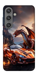 Чохол на Samsung Galaxy S24 Сar and dragon фото 1 з 1