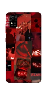 Чехол на ZTE Blade A31 Love collage ver.3 фото 1 из 1