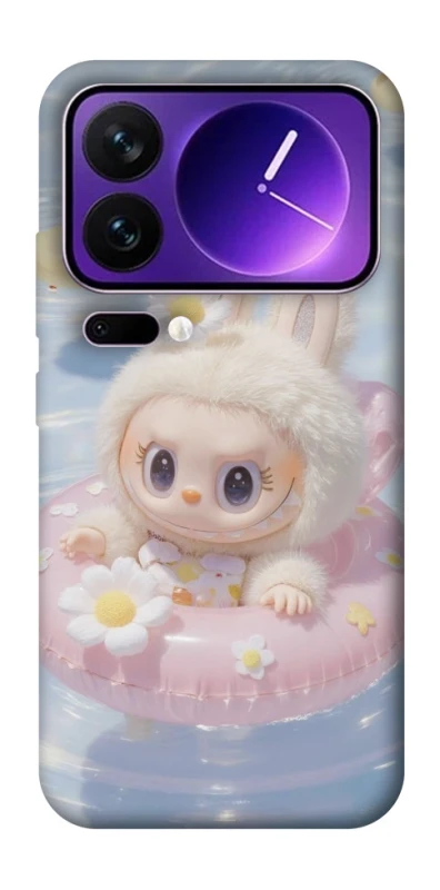 Чехол на Xiaomi 17 Pro Max Labubu swimming фото 1 из 1
