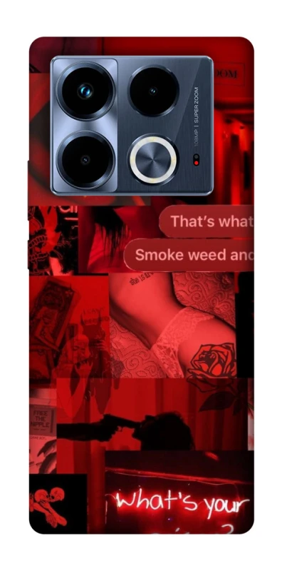 Чохол на Infinix Note 40 4G Love collage ver.1 фото 1 з 1