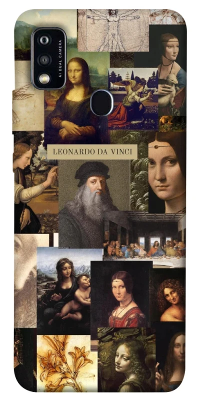 Чехол на ZTE Blade A51 Leonardo da Vinci фото 1 из 1