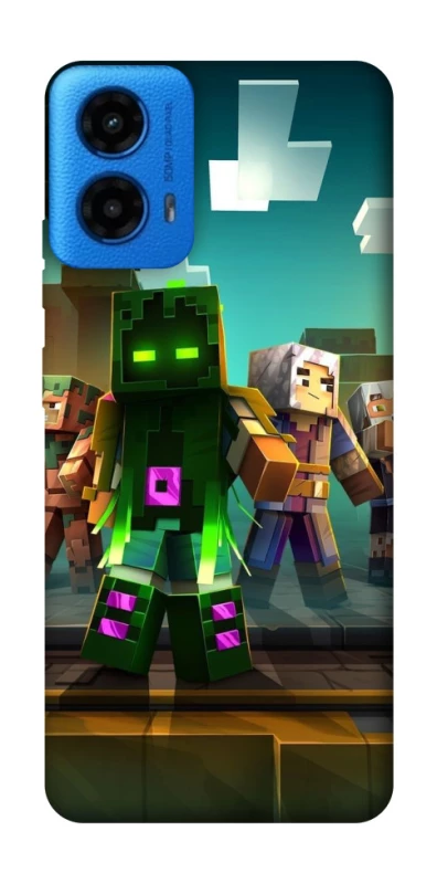 Чохол на Motorola Moto G45 Minecraft dungeon фото 1 з 1