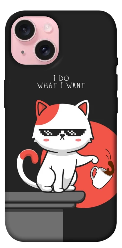 Чохол на Apple iPhone 15 (6.1") I do what i wont фото 1 з 1