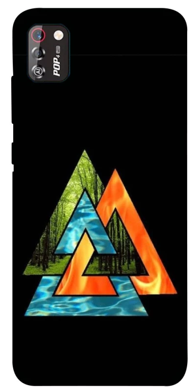 Чехол на TECNO POP 4 Pro Валькнут v4 фото 1 из 1