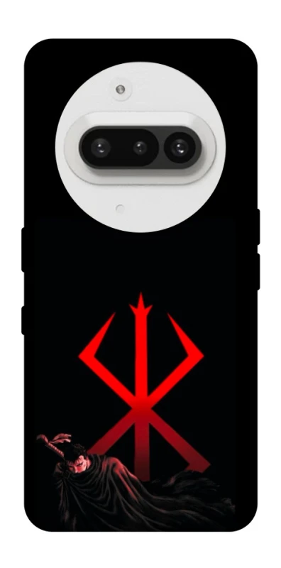 Чохол на Nothing Phone (3a) Berserk Red Logo фото 1 з 1