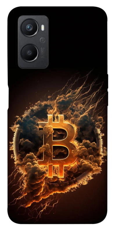 Чехол на Oppo A96 Smoky Bitcoin фото 1 из 1