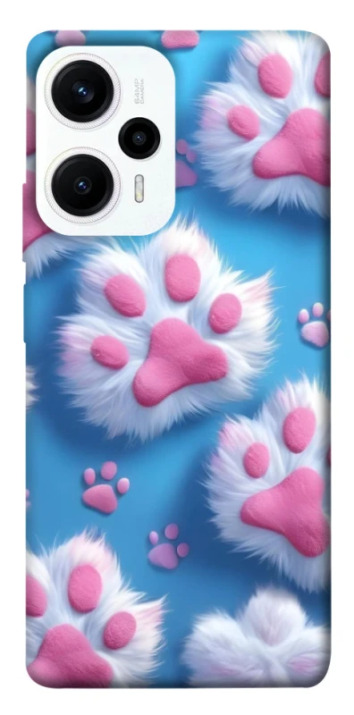 Чохол на Xiaomi Poco F5 / Note 12 Turbo Cat paw фото 1 з 1