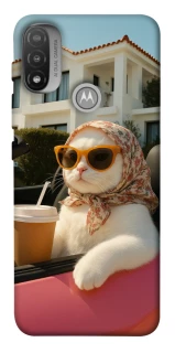 Чохол на Motorola Moto E20 Stylish Cat Cruise фото 1 з 1