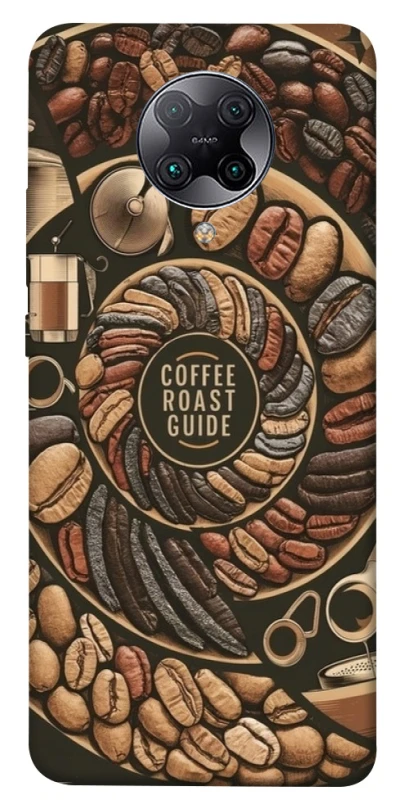 Чохол на Xiaomi Redmi K30 Pro / Poco F2 Pro Coffee roast guide фото 1 з 1