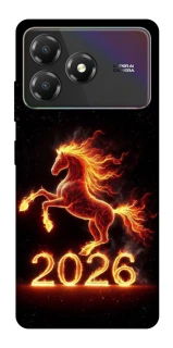 Чохол на ZTE Blade A36 Red Fire Horse ver.1 фото 1 з 1