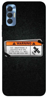 Чохол на TECNO Spark 8P Warning фото 1 з 1