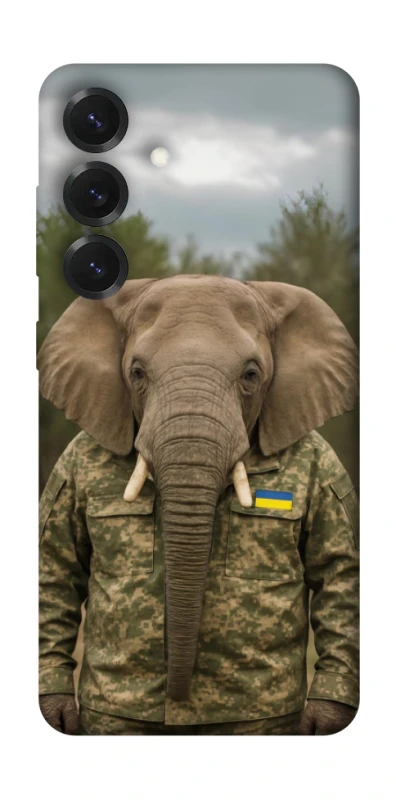 Чехол на Samsung Galaxy S26+ Слон защитник фото 1 из 1