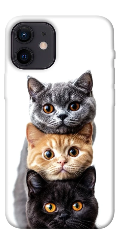Чохол на Apple iPhone 12 mini (5.4") Гарні котики фото 1 з 1