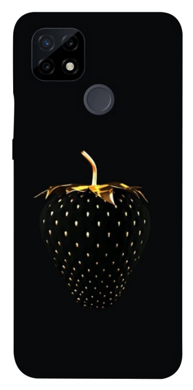 Чехол на Realme C21 Черная клубника фото 1 из 1