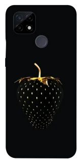 Чохол на Realme C21 Чорна полуниця фото 1 з 1