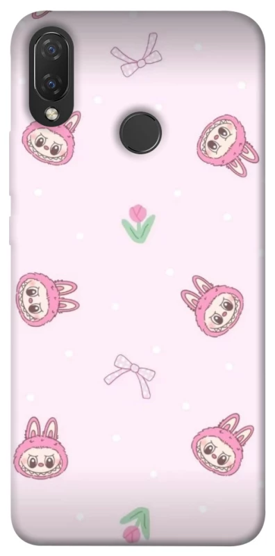 Чохол на Huawei P Smart+ (nova 3i) Labubu Flower фото 1 з 1