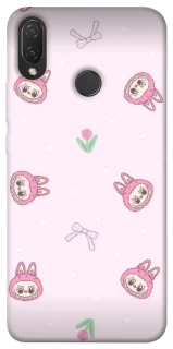 Чохол на Huawei P Smart+ (nova 3i) Labubu Flower фото 1 з 1