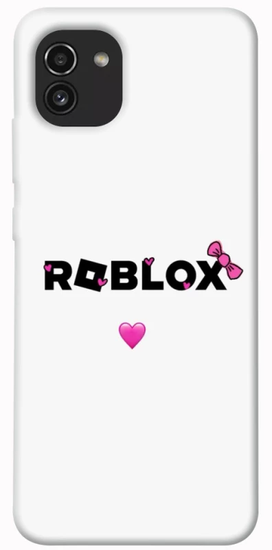 Чохол на Samsung Galaxy A03 Roblox heart фото 1 з 1