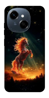 Чехол на TECNO Spark Go 1 Red Fire Horse ver.2 фото 1 из 1