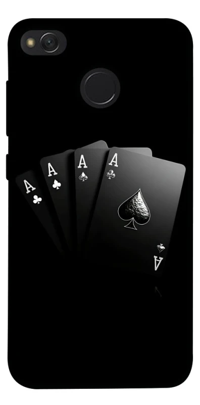 Чехол на Xiaomi Redmi 4X Black Cards фото 1 из 1