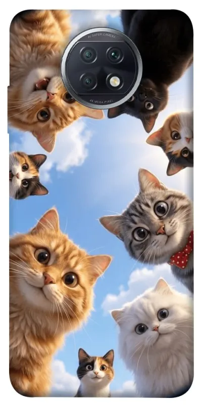 Чохол на Xiaomi Redmi Note 9 5G / Note 9T Cats фото 1 з 1