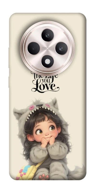 Чехол на Oppo Reno 12 F 4G/5G Create the life you love фото 1 из 1