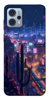 Чохол на Motorola Moto G23 Night city фото 1 Чохол на Motorola Moto G23 Night city фото 1 з 1