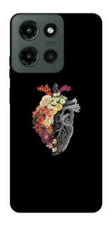 Чехол на Motorola Moto G Power (2025) Heart with flowers фото 1 из 1