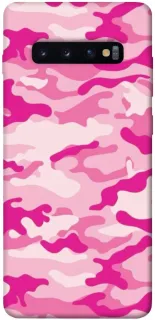 Чехол на Samsung Galaxy S10+ camouflage pink фото 1 из 1