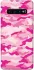 Чехол на Samsung Galaxy S10+ camouflage pink фото 1 из 1
