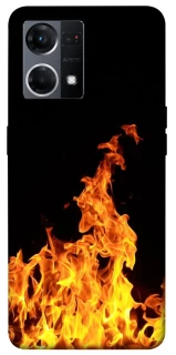Чехол на Oppo Reno 7 4G Огонь фото 1 из 1