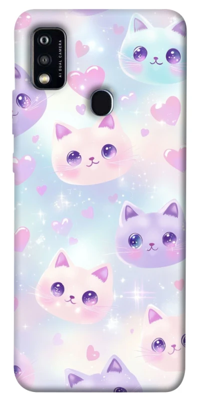 Чехол на ZTE Blade A51 Funny Kittens ver.4 фото 1 из 1