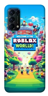 Чехол на Oppo Reno 5 4G Roblox World фото 1 из 1