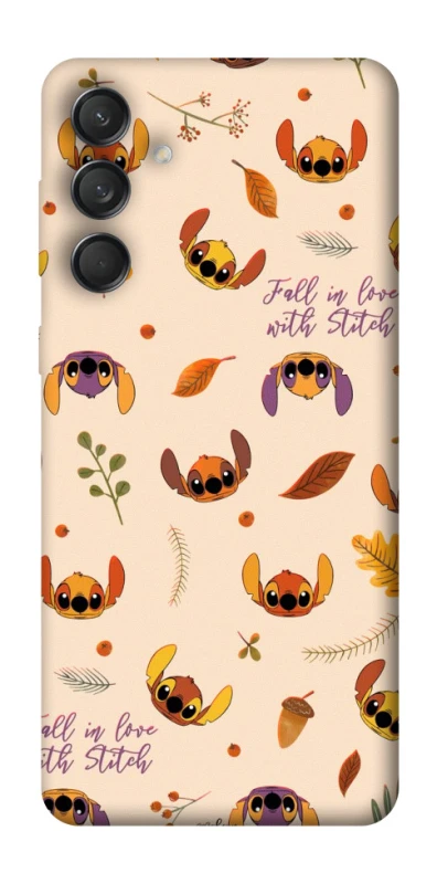 Чохол на Samsung Galaxy M55 Fall in love with Stitch фото 1 з 1